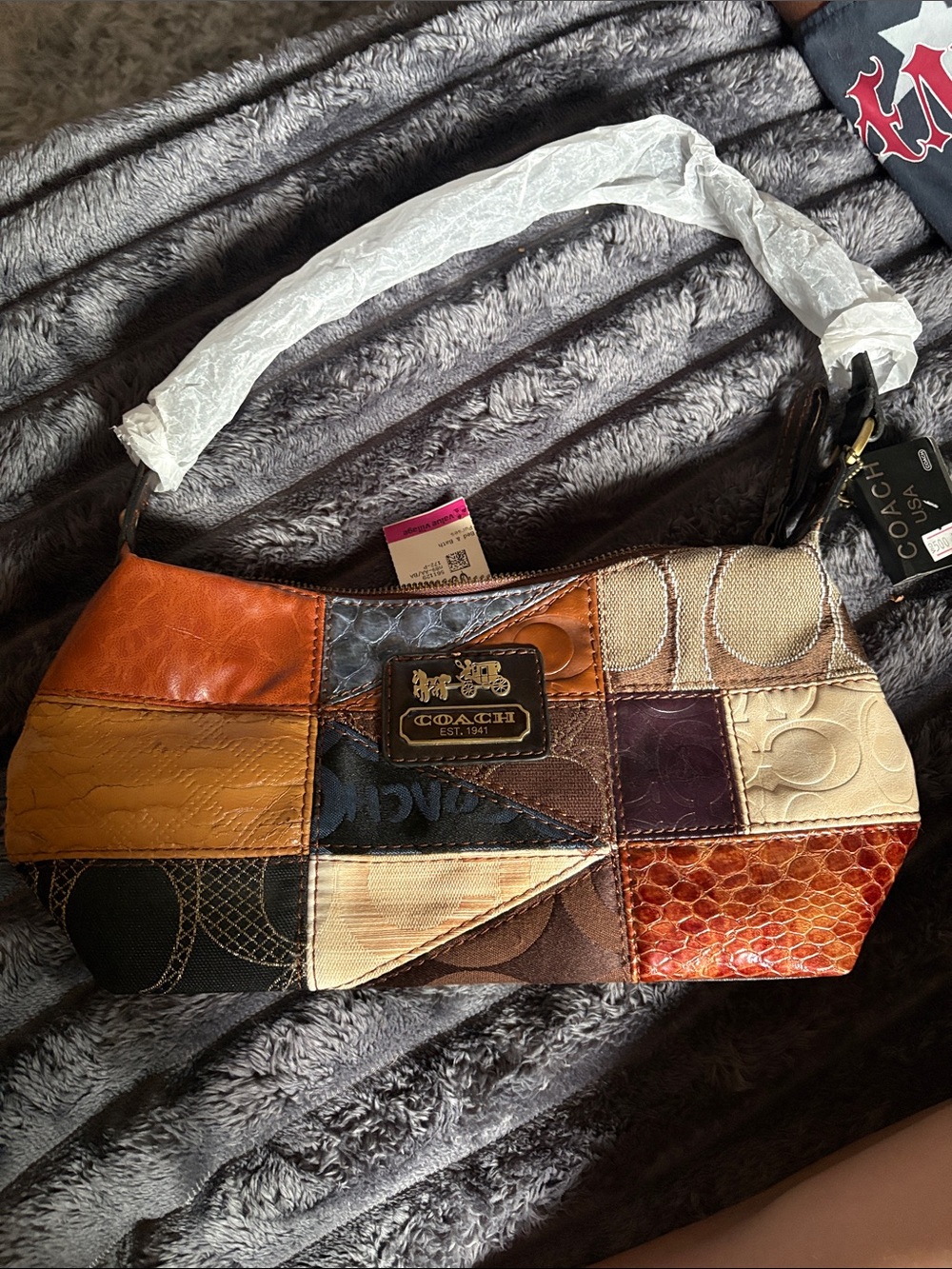 Coach Patchwork Shoulder Bag